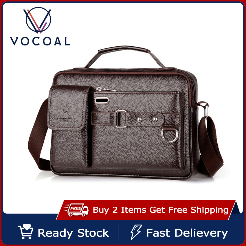 Men Pu Leather Chest Bag Waist Packs Travel Sport Shoulder Sling