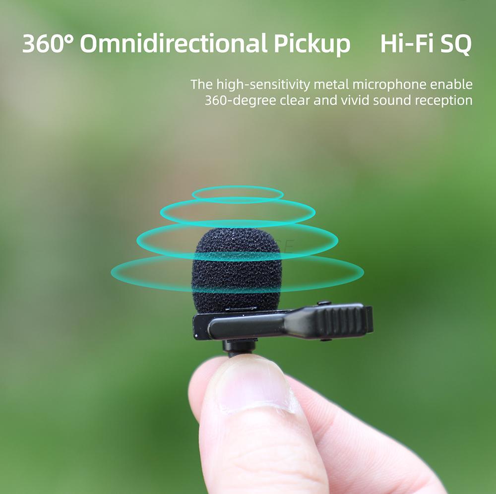 External High Fidelity Recording Type-C Lavalier Microphone For DJI Action 5 Pro/Insta360 Ace/Ace Pro Sports Camera Accessories. 