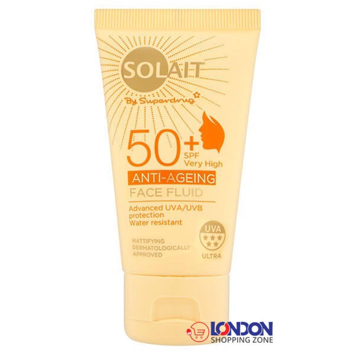 Solait Face Sun Cream Fluid SPF30 50ML UK