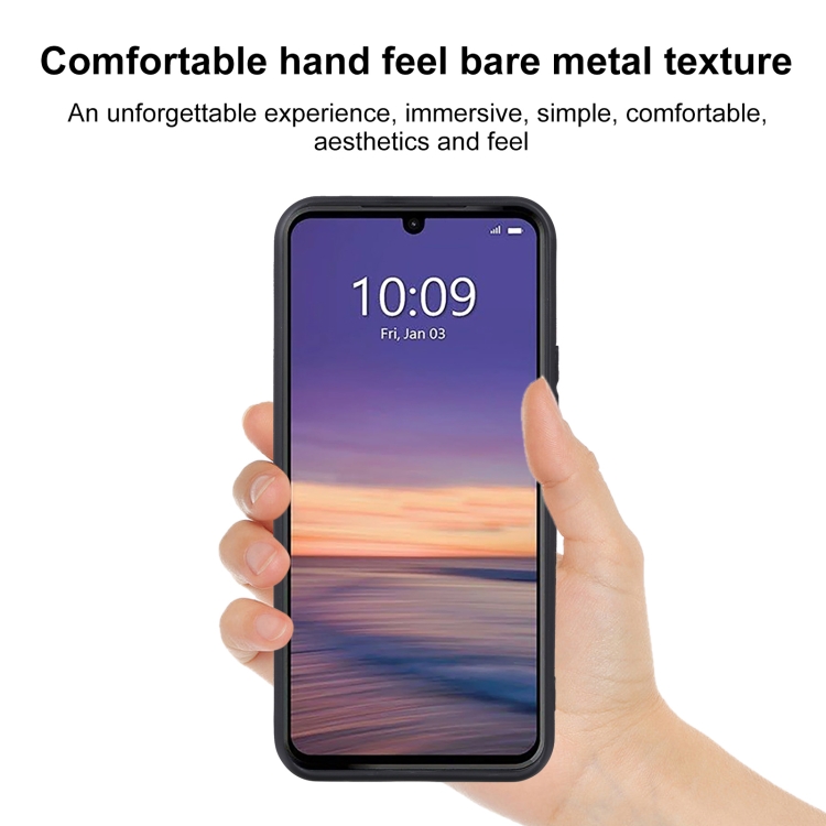 TPU Phone Case For LGG9(Pudding Black). 