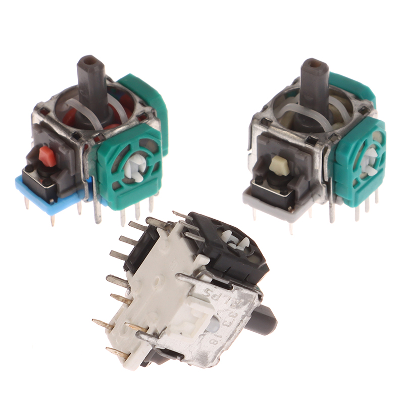 1PC Game Console DIY Accessories Replacement 3D Analog Joystick For PS4 Controller ThumbStick Repair Parts Tetuo. 