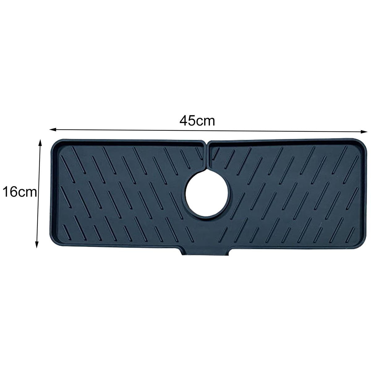 Faucet Drain Pad Quick Dry Water Splash Protective Mat Kitchen Sink Protector