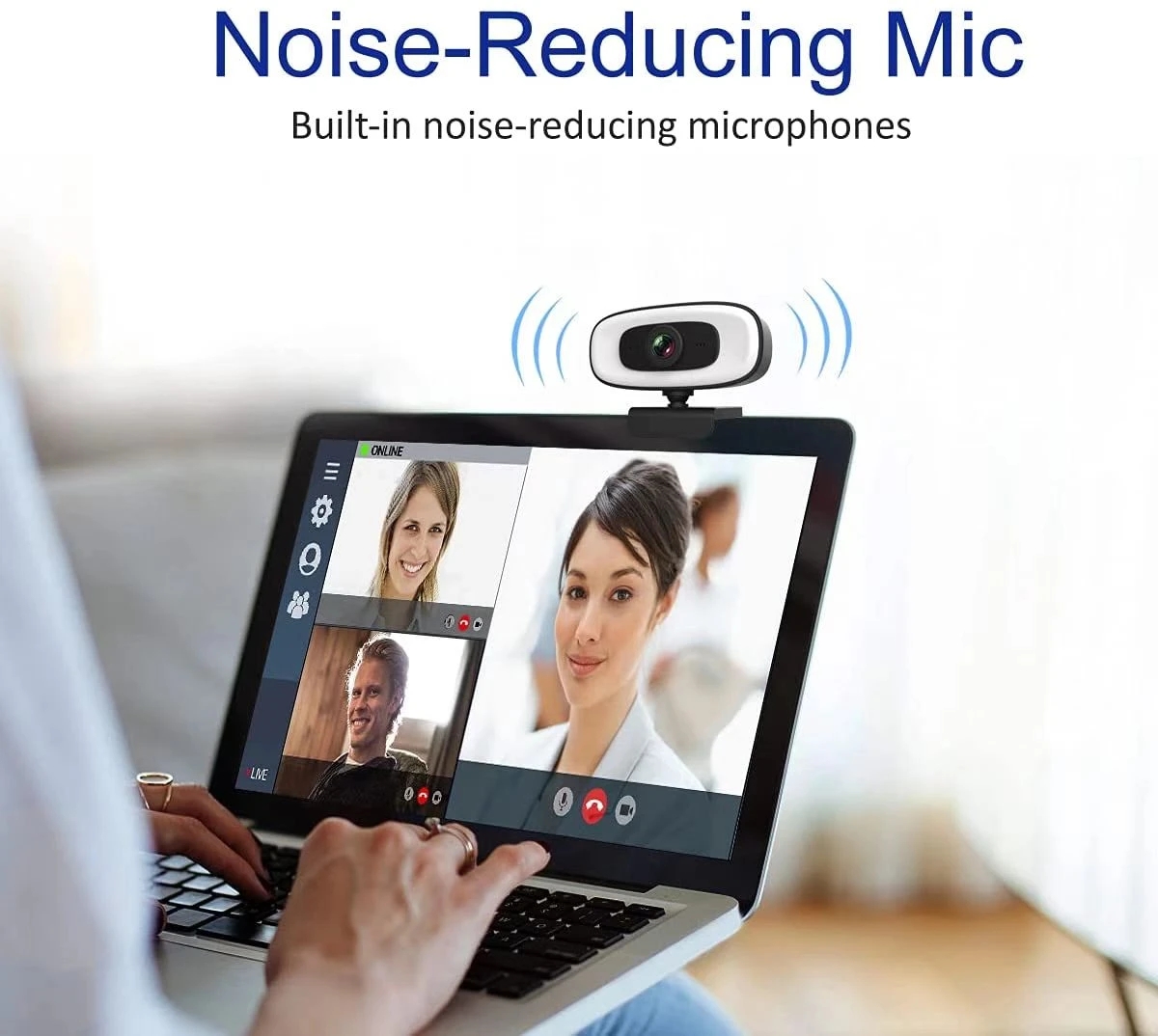Webcam Mini 4K USB Computer 2K Webcam Full HD 1080P Web For Work With Microphone Tripod For PC Laptops Live Streaming Camera Superman. 