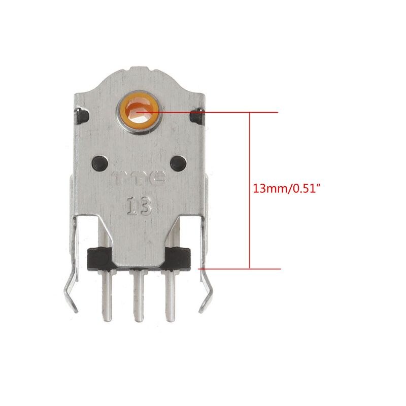 1PC TTC 13mm Mouse Encoder Mouse Wheel Decoder Yellow Core 2 Million Lifetime. 