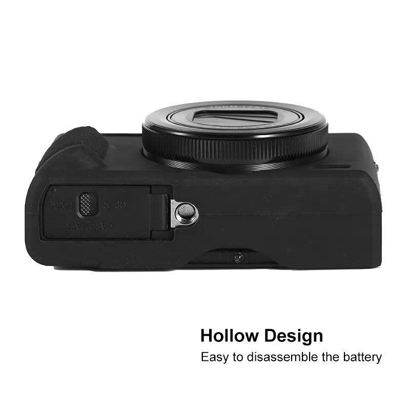 For Canon PowerShot G7 X Mark III / G7X III / G7X3 Soft Silicone Protective Case. 