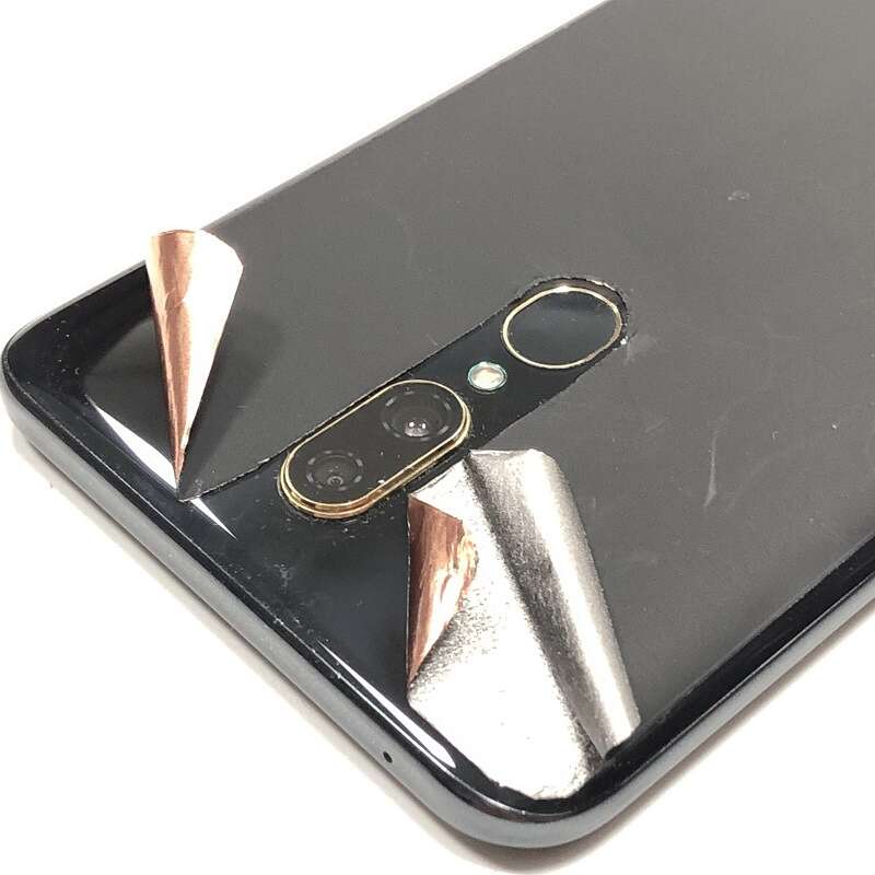 Graphene sink uniform film copper foil heat dissipation DIY sticker mobile phone tablet modification graphics card CPU motherboard with adhesive. 