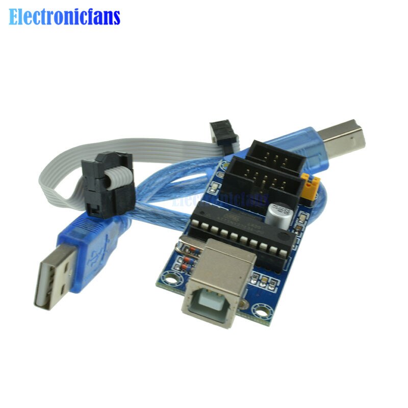 【Mary DAI Store】1Set USBTiny USBtinyISP AVR ISP Programmer Bootloader For Arduino UNO R3 10pin Programming. 
