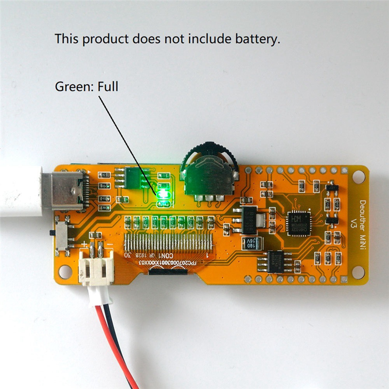 Development Board Kit Development Board WiFi Deauther Mini V3 ESP8266 with 1.3inch OLED Development Board. 