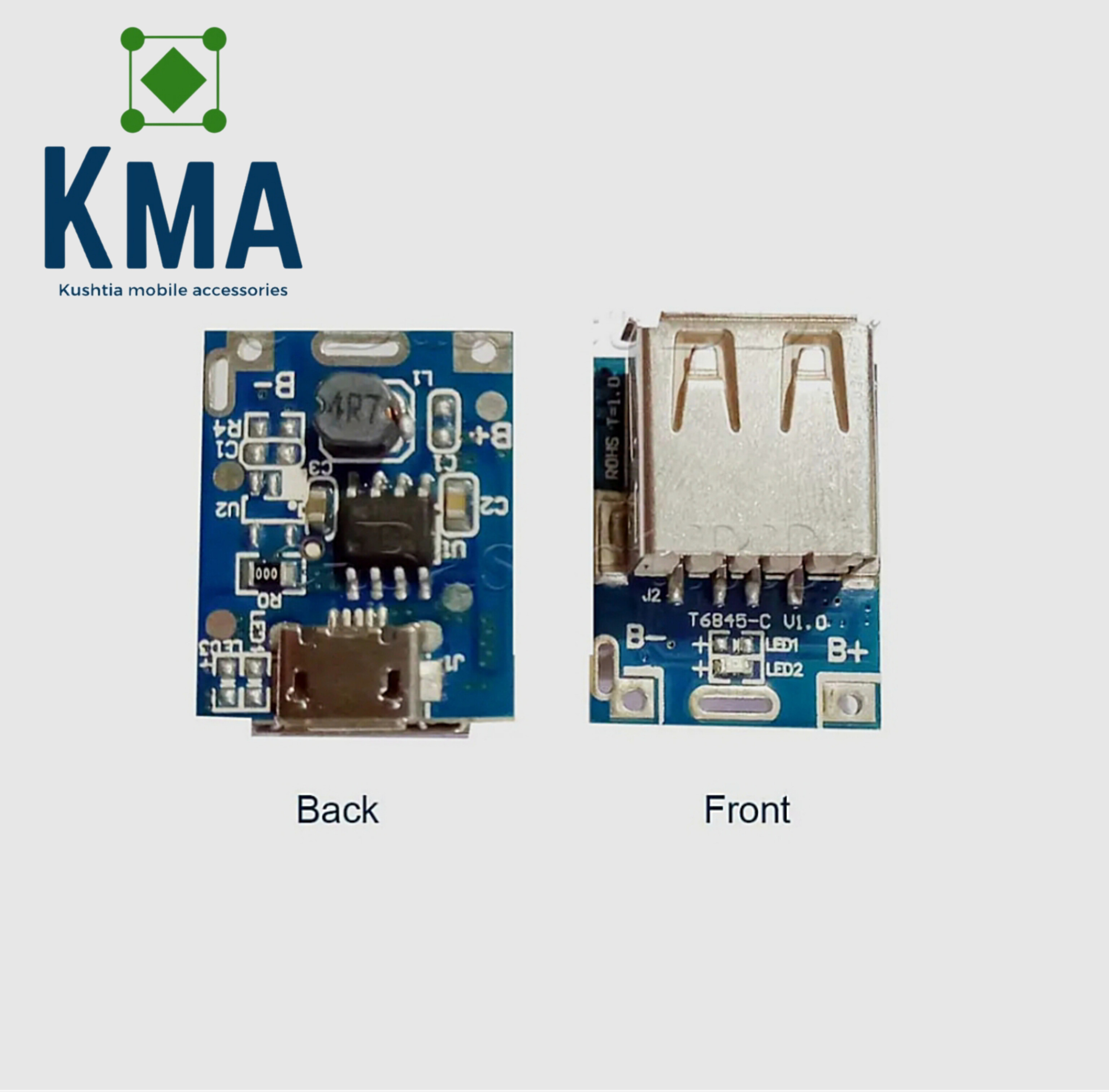 Mobile Power Bank Module 5V 1A - Charge Your Devices with 18650 Battery Charger Module Easy to Use and Maintain - power bank circuit. 