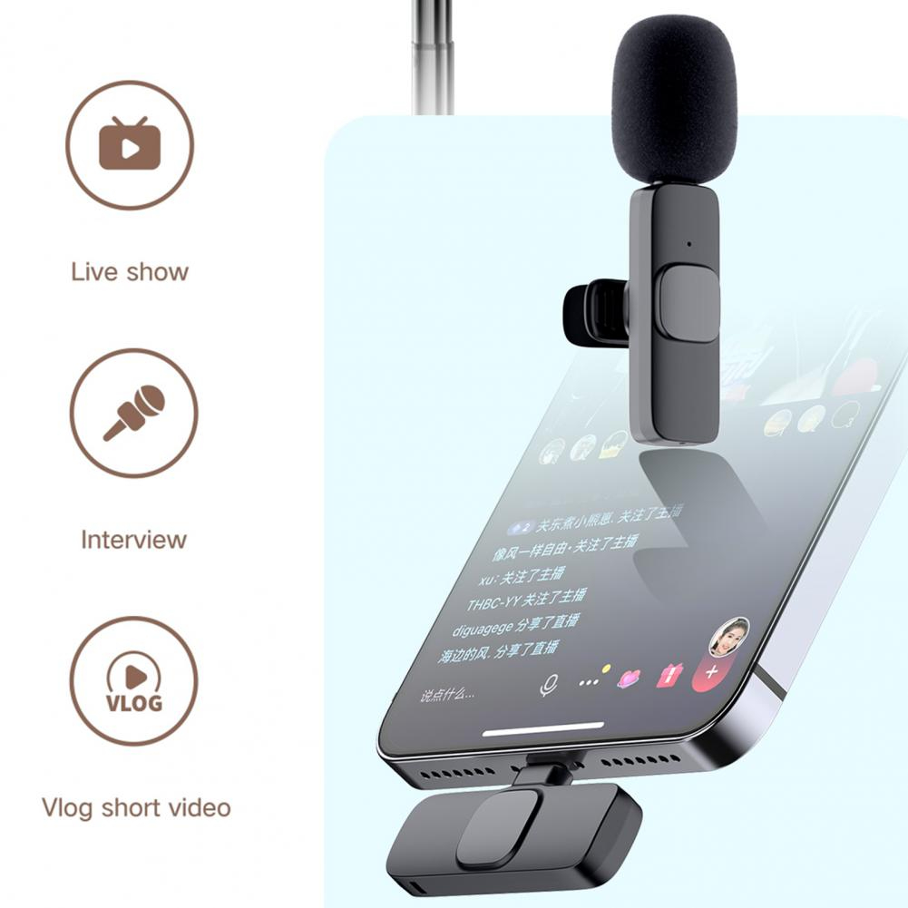 K8 Wireless Microphone  (Type c) - Microphone. 