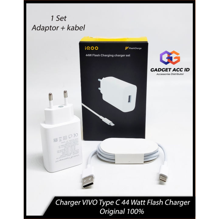IQOO VIVO 66W Charger Flash Charge Power Wall Adapter Type C Cable For vivo X70 X60 X50 X30 V27 Pro S12 S15 S16 e IQOO Neo 5