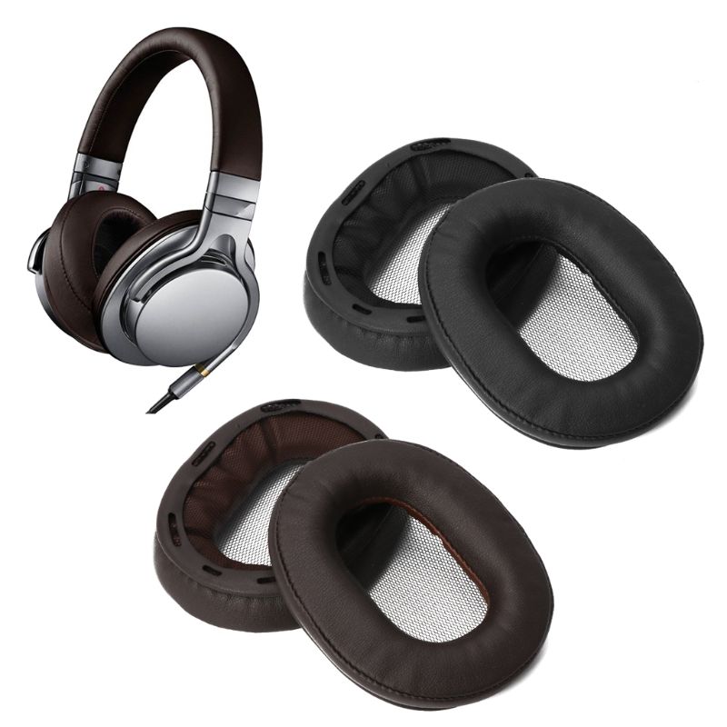 AC Headphones 1A 1AD Protector, MD, Cushion, Headband Change Ear Pads, Ear Cushions-1A for Sony MDRR-1ADAC MDR MDR-1R MK2 1RBT. 