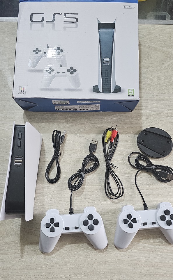 G115 Retro Game Console GS5 Game Station 200 Game Build in Tv Game. 