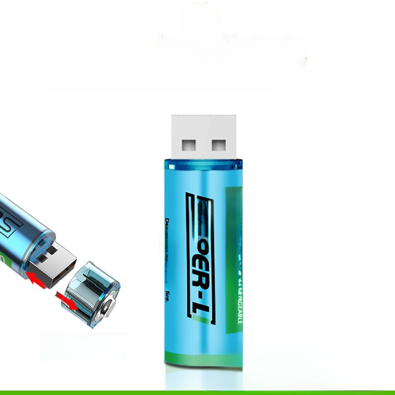 1.5V5 battery USB charging No. 5 lithium battery microphone battery mouse battery blood pressure monitor battery strong power. 