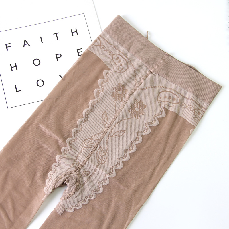Genuine Far Eastern Group Spring and Autumn 8876 bikini seamless pantyhose 40D thin anti-hook thin leg elastic stockings. 