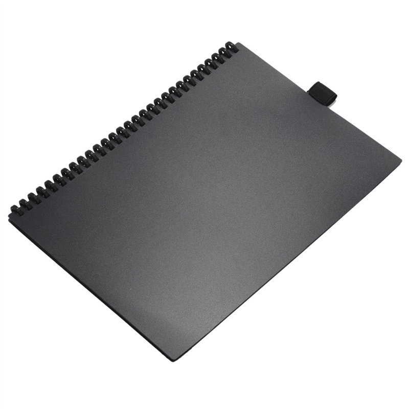 2X 2.0 Microwave Erasable Notebook Paper Reusable Smart Wirebound Notebook Cloud Storage Flash Storage,(B5). 