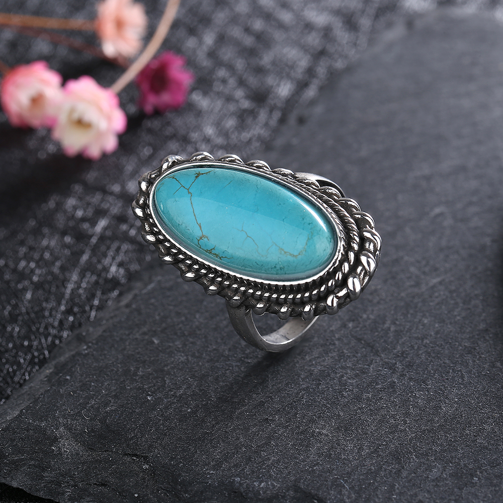 アクセサリー vintage silver925 turquoise hemp ring vintage silver925 turquoise hemp ring