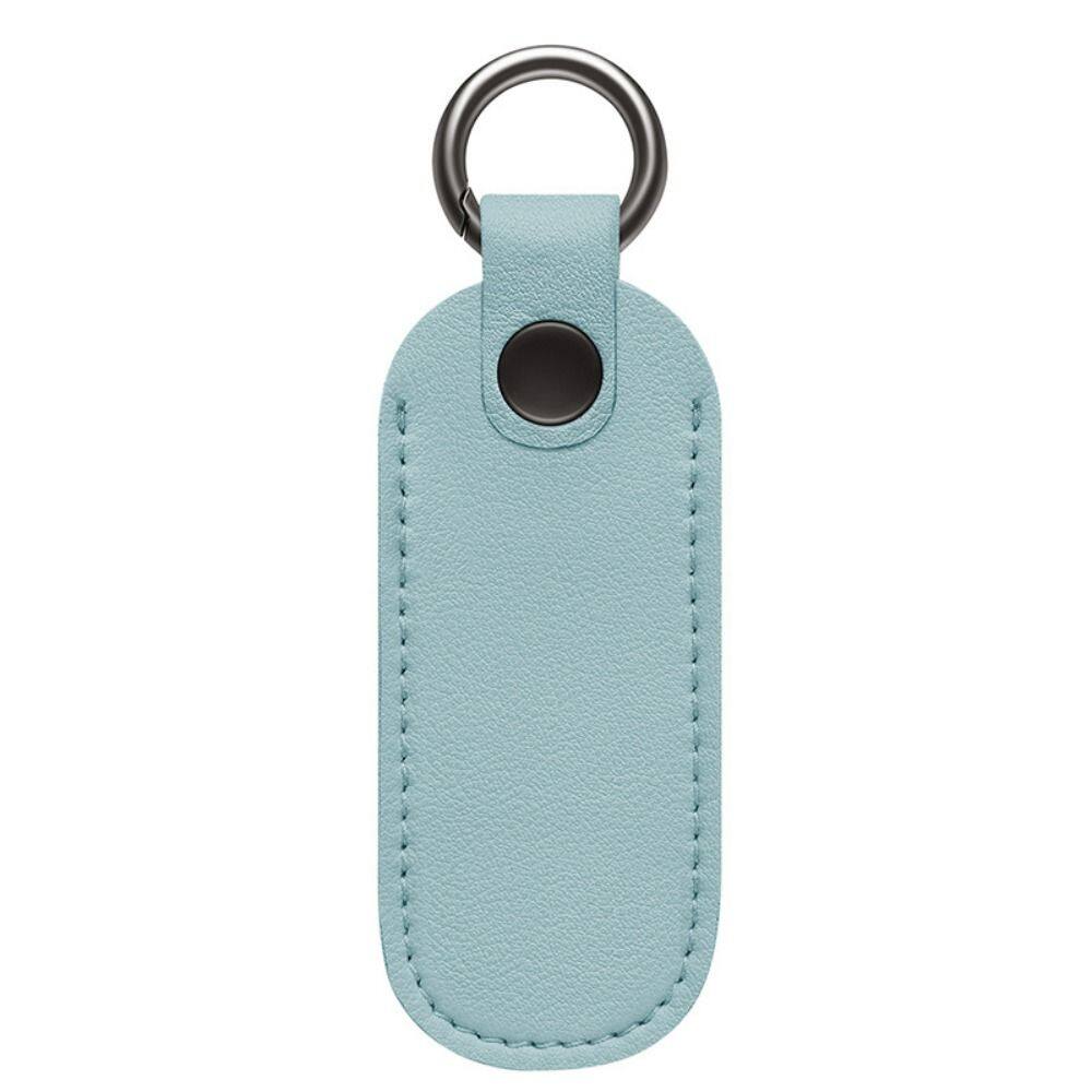 CHENG Leather Protective Cover Key Ring Holder Storage Bag Memory Stick Case USB Flash Drive U Disk Pouch. 