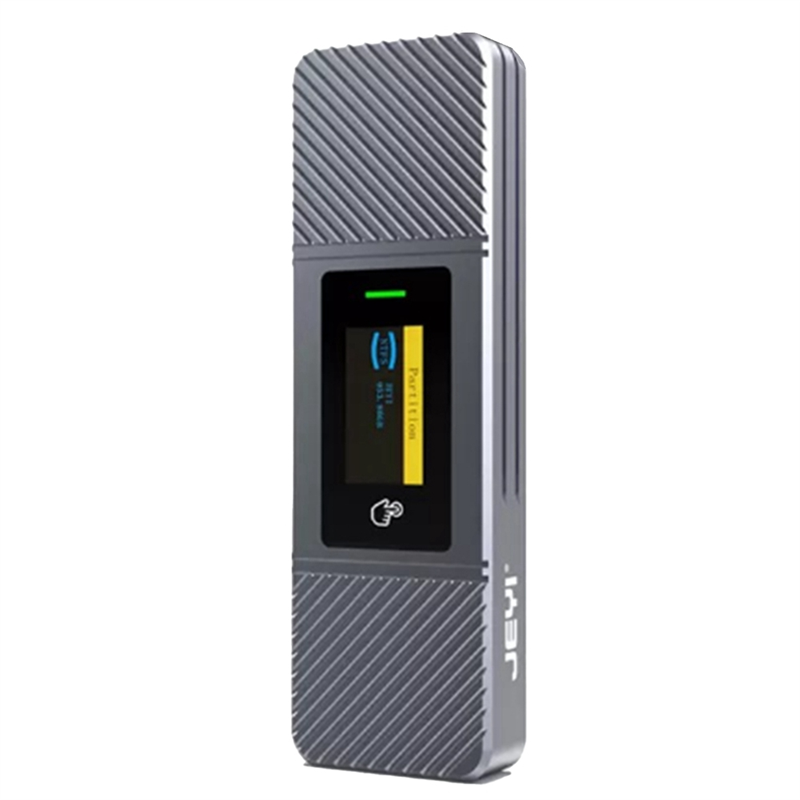 M2 Nvme/Sata Dual Protocol Box Enclosure Aluminum External Reader I9X Easy to Use