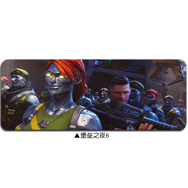 Factory Wholesale Mouse Pad Large Seam Keypad Pad Thickened Seam Internet Cafe Internet Café Table Mat Fortnite. 