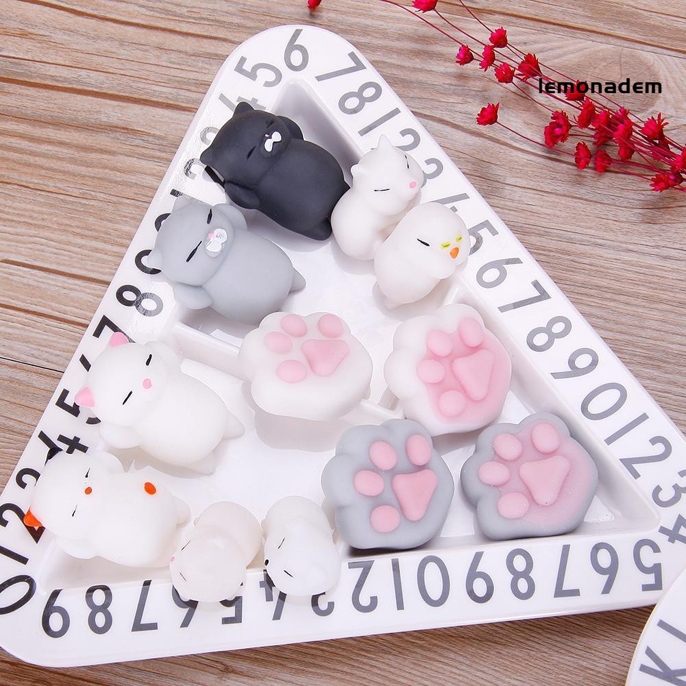 Lem Cartoon Animal Mochi Squishy Cat Seal Healing Toy Soft Squeeze Abreact Fun Gift. 