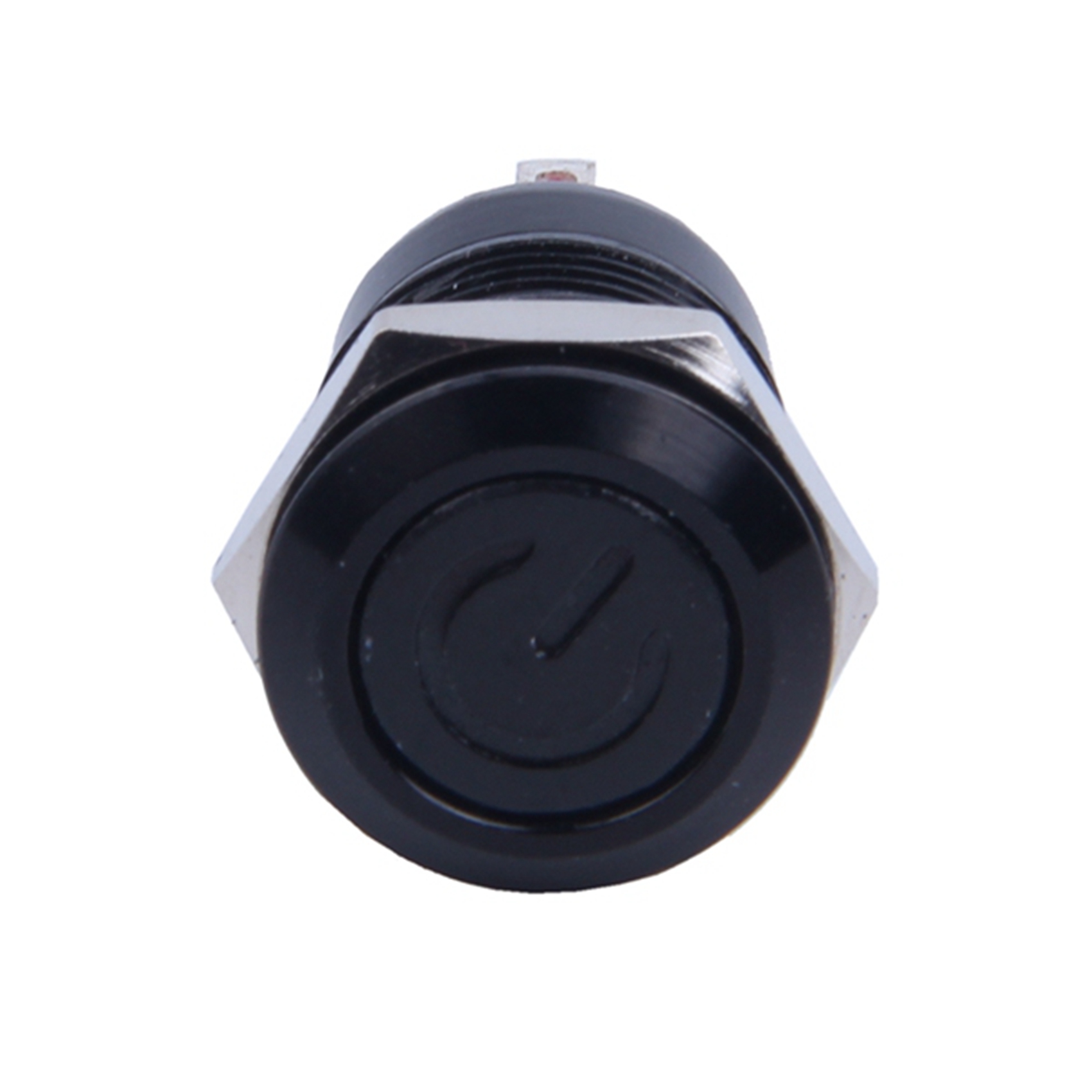 3X 12V 2A 9.5mm LED Metal Cap Momentary Push Button Switch Car DIY Modified, Red. 
