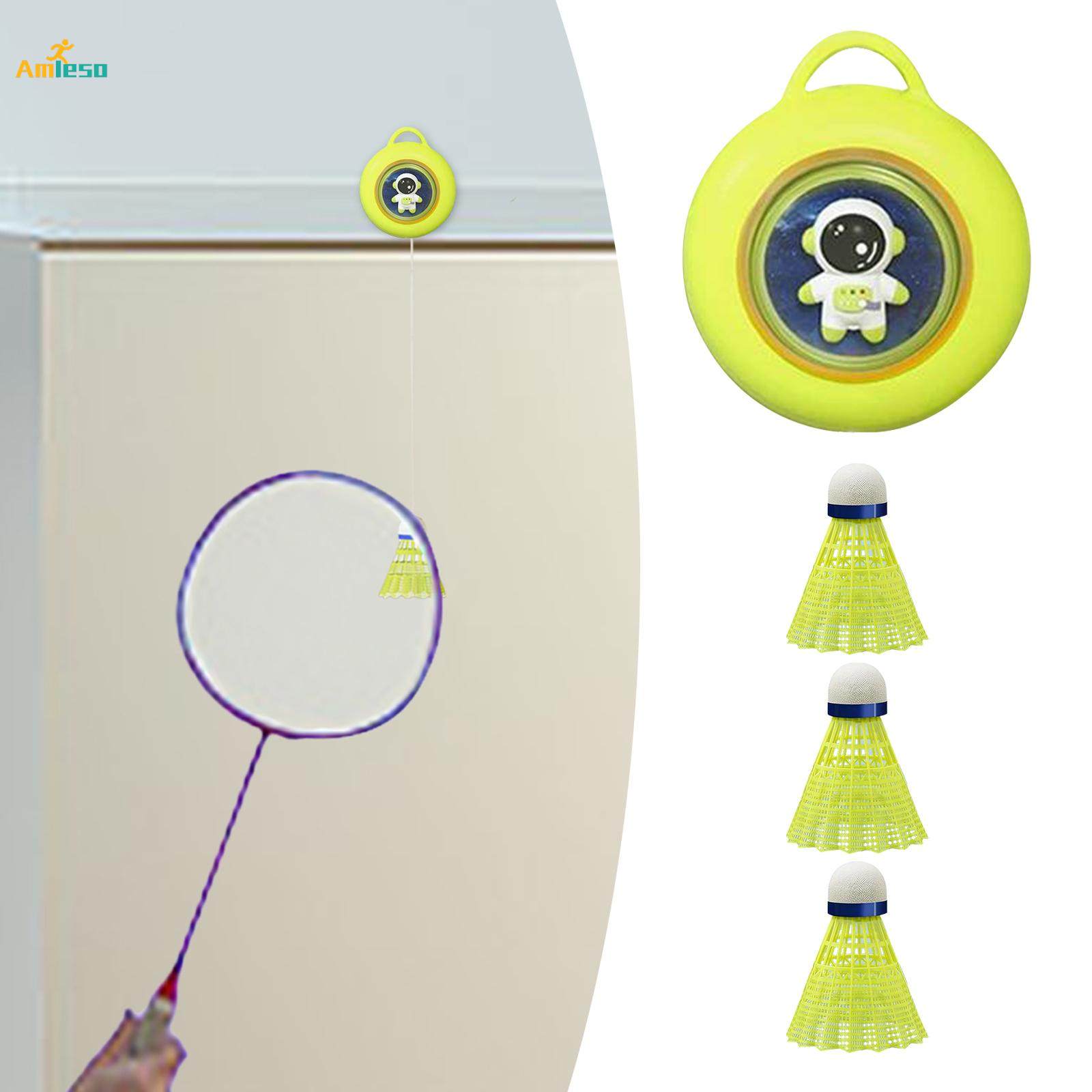 Indoor Badminton Trainer Single Player Practice for Game Indoor Playing Home. 