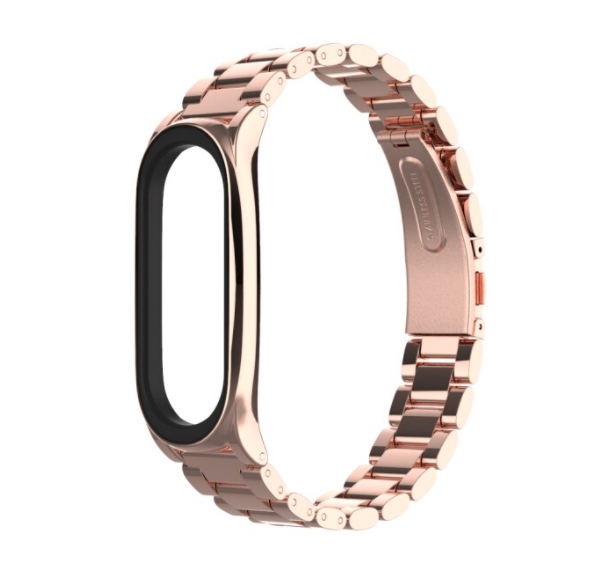 Mi Band 4 Wrist Bracelet Metal Stainless Steel Band Replacement Strap. 