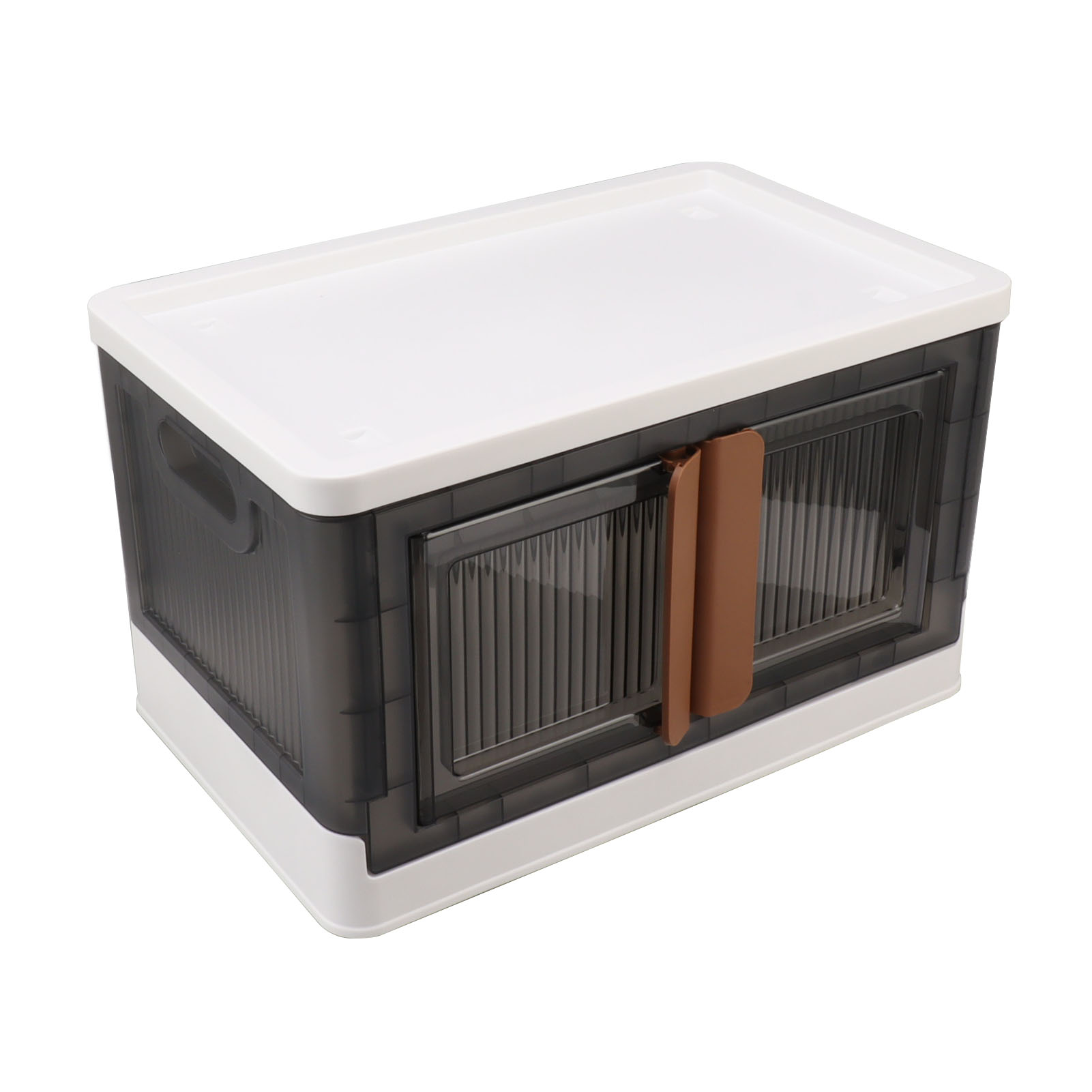Storage Bins, 2 Opening Modes Folding Storage Cabinet for Kitchen. 