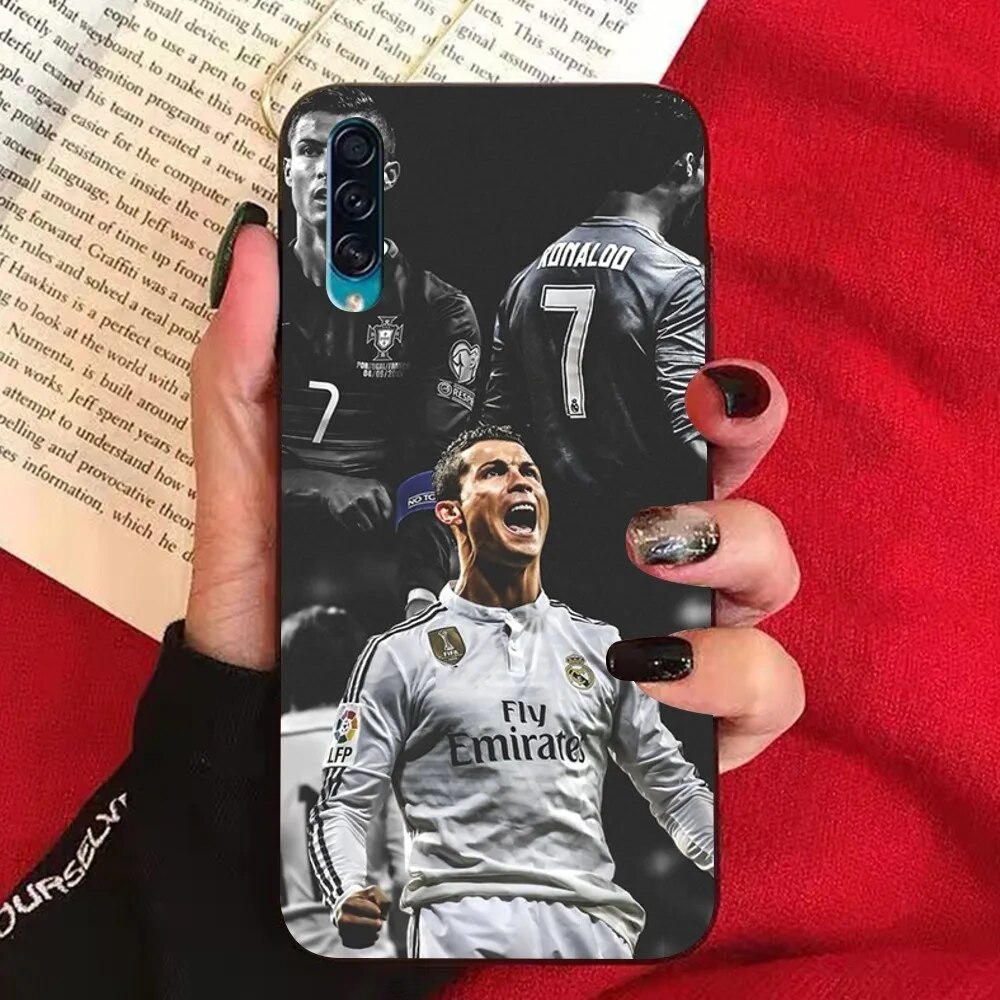 Football Superstar R-Ronaldo CR7 Phone Case For Samsung A 10 11 12 13 20 21 22 30 31 32 40 51 52 53 70 71 72 73 91 13 Shell. 