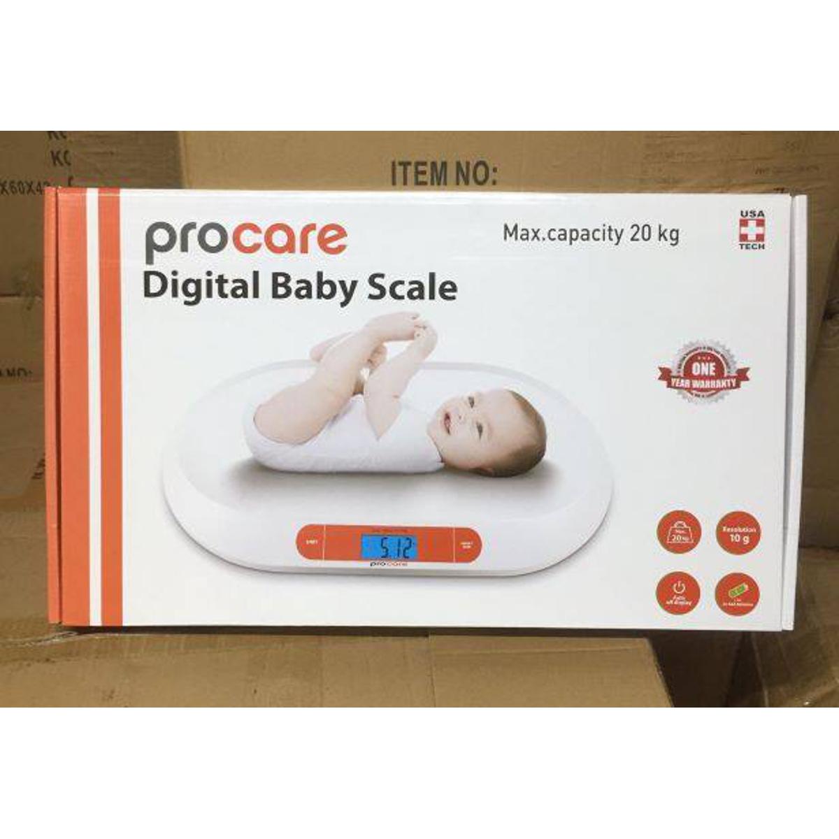 Procare Digital Baby Weight Scale 20Kg Ustech Approved - Invest In The Future - With An Innovative And High-Quality Scale. 