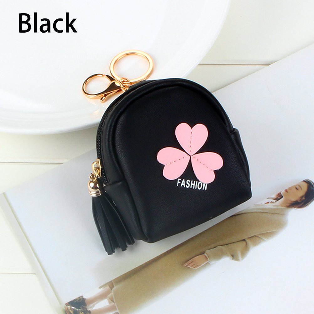 Pink Flower Small Bag Women PU Leather Coin Purses Fashion Jelly Handbag Girls Huiye Daraz .bd