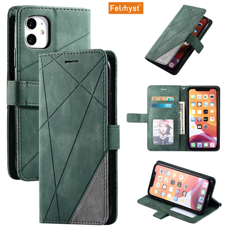 GOKEN Cover per Nothing Phone 2, Custodia Folio in Pelle Flip
