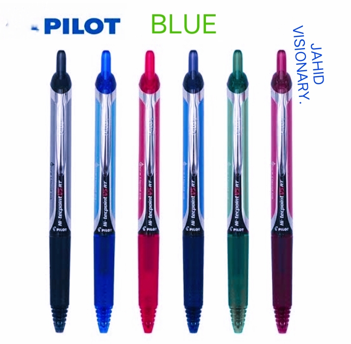 P ilot tip pen. Blue colour tip pen. Gift pen with box.