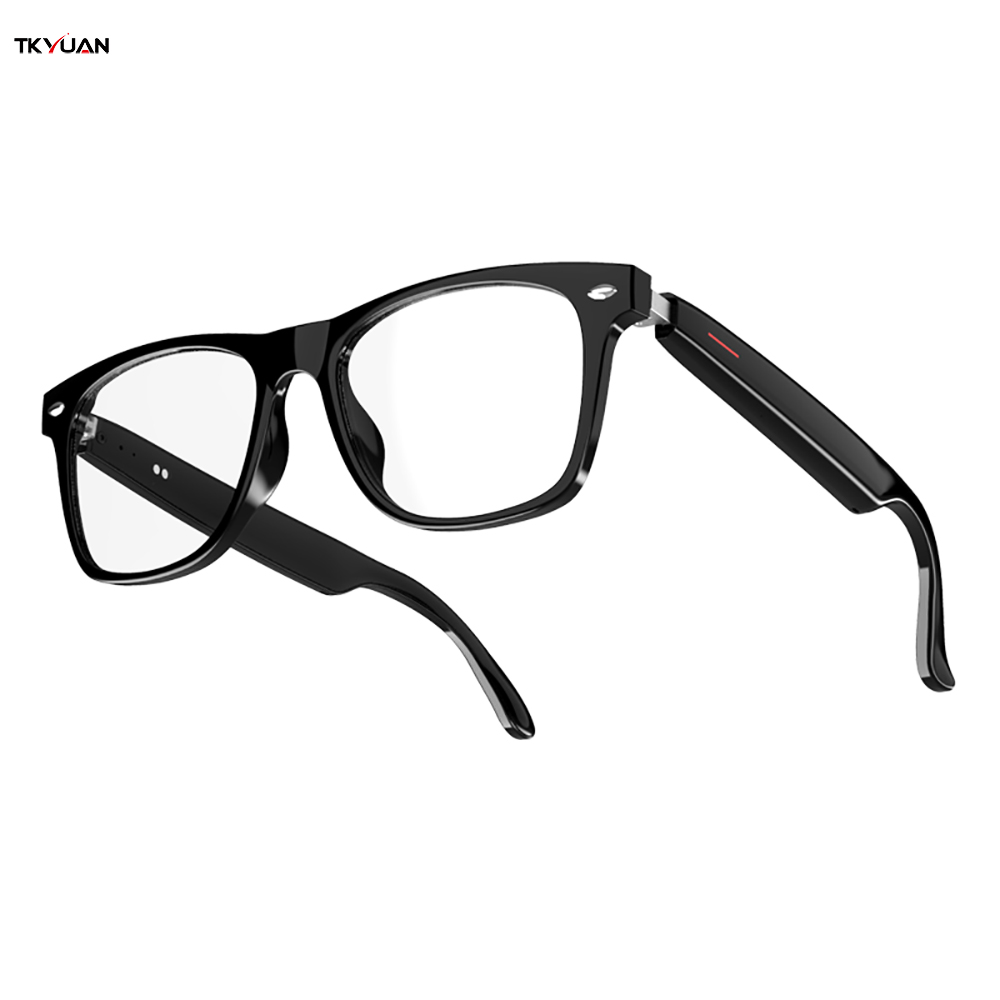 Wireless bluet ooth smart glass noise reduction music glasses with remote camera stereo bluet ooth 5.0 headphone glasses Android