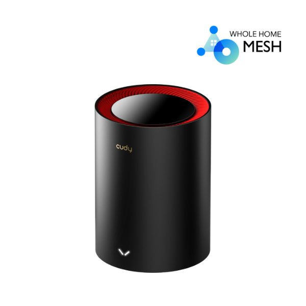 Cudy M3000 AX3000 2.5G Dual Band Wi-Fi 6 Mesh System Router (1-Pack)