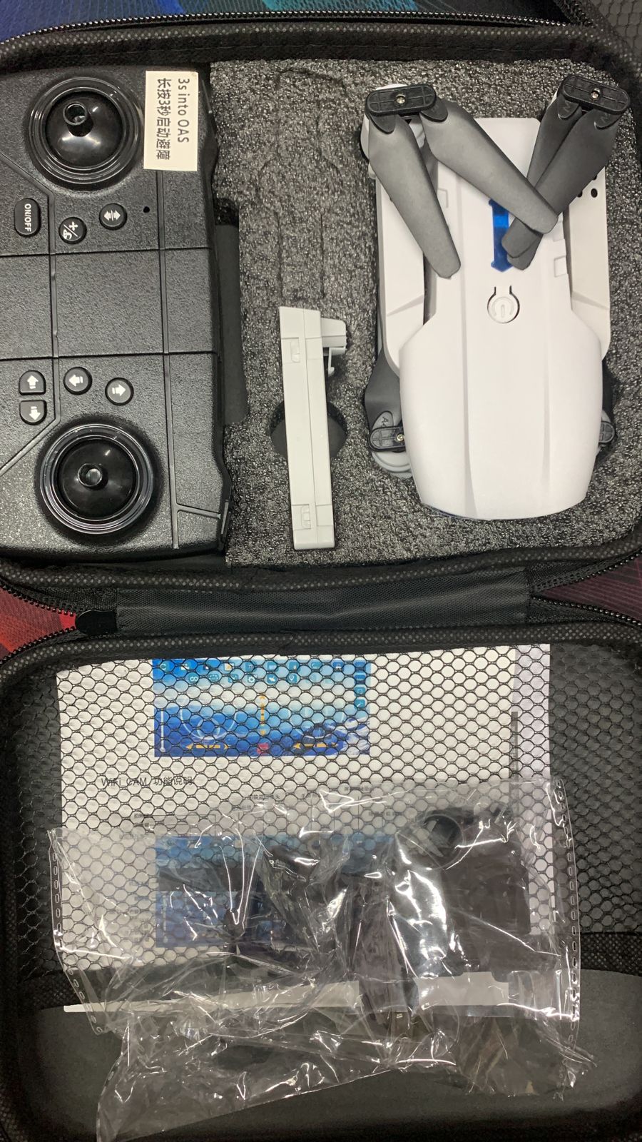 Drone-E99 PRO Double Battery, 4K Dual Camera, Lightweight and Foldable Camera Drone. 