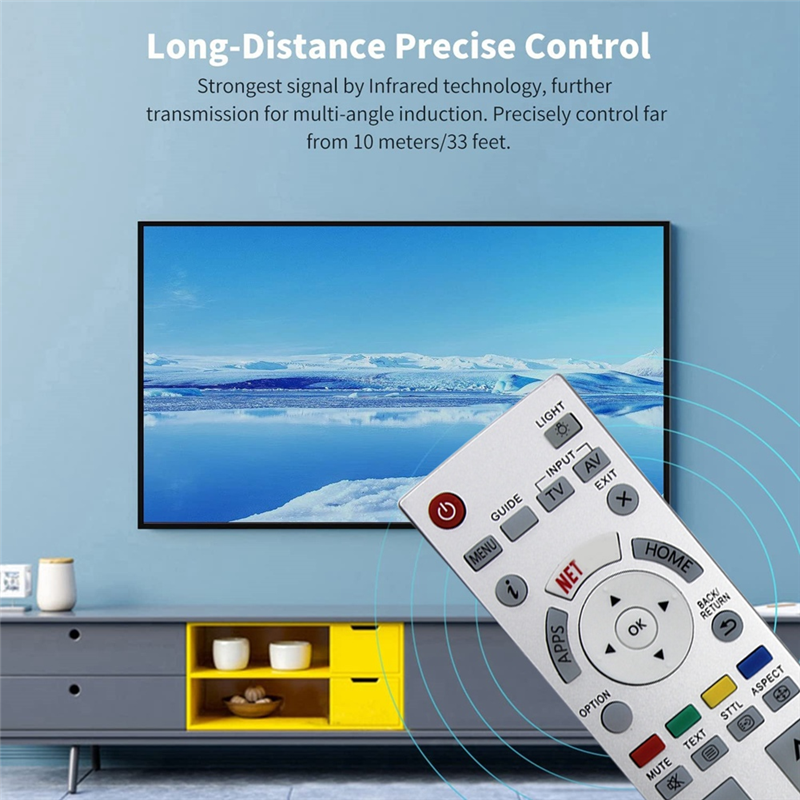 N2QAYB001012 Replace Remote for TV TX-40CX800 TX-40CXW804 TX-50CX800 TX-50CXW804 TX-55CX800 TX-55CXW804. 