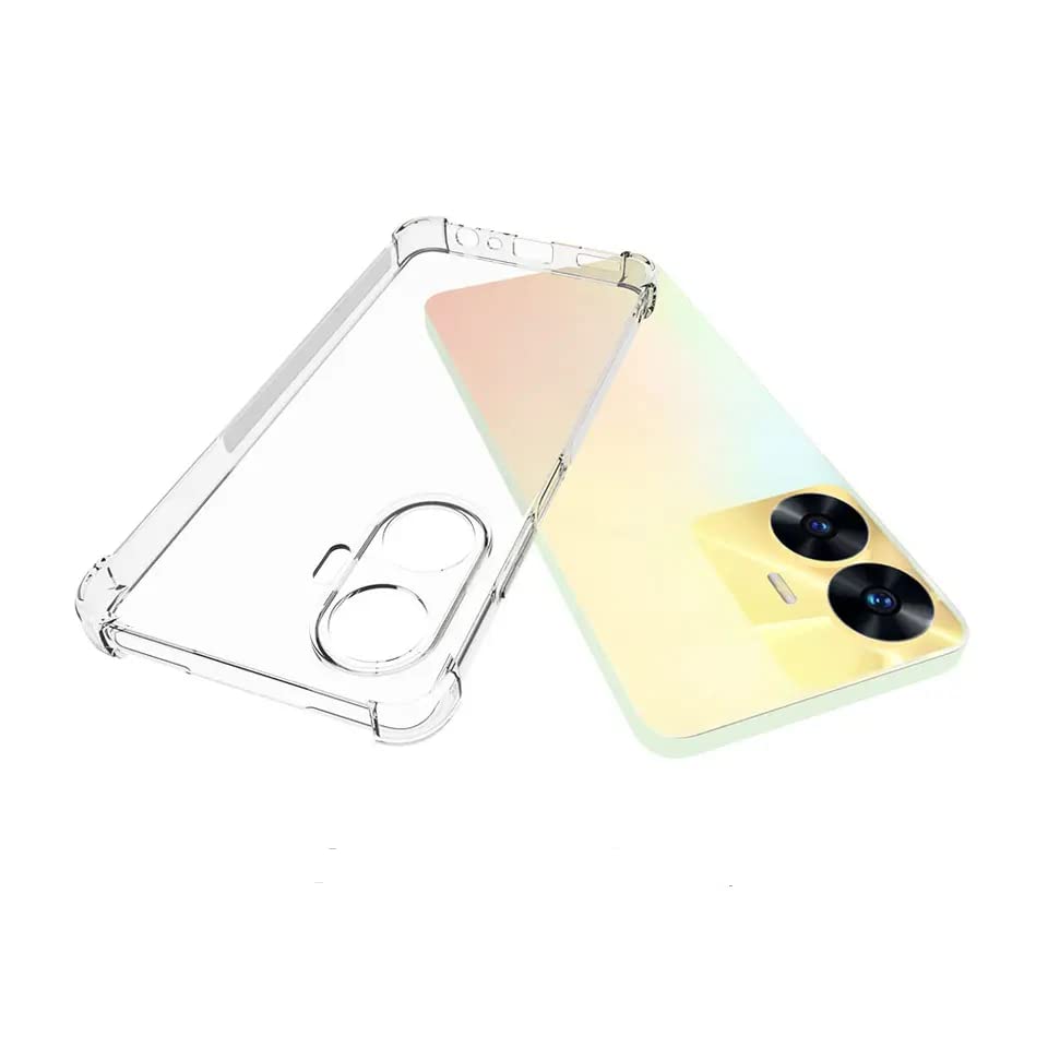 COVER CUSTODIA Per REALME C55 IN SILICONE TPU TRASPARENTE ULTRA SLIM C