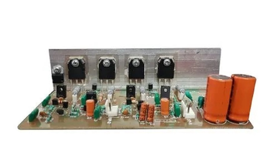 Transistor 1941 & 5198 Based 200 watts amplifier kit Micro Controller Board Electronic Hobby Kit. 