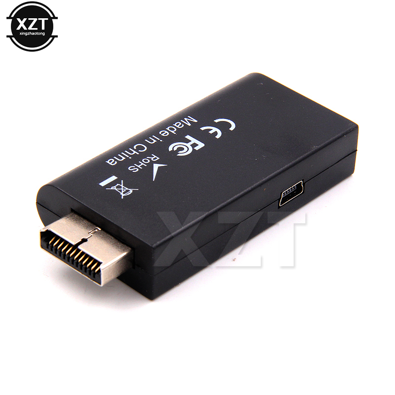（New）P2 to HDMI Video Converter Adapter with 3.5mm Audio Output for HDTV Monitor U. 