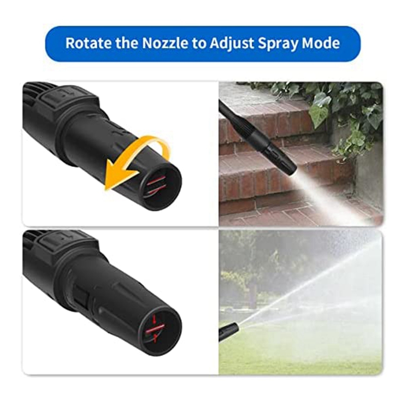SRIWEN High Pressure Spray Lance for Karcher K2 K3 K4 K5 K6 K7, Adjustable Spray Nozzle Pressure Washer Accessory. 