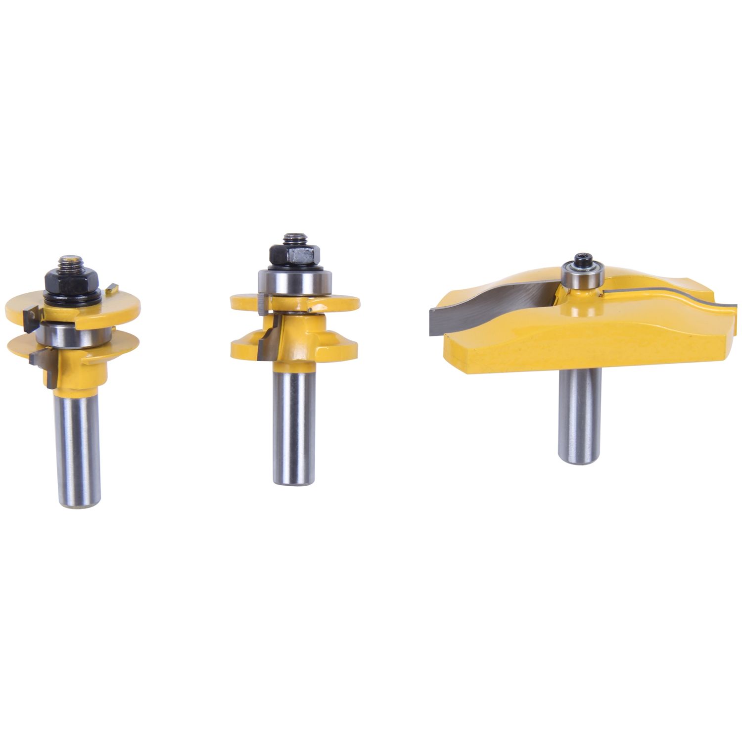 3 PCS Router Bit Set,With Panel Raiser 1/2-Inch Shank (1/2,-4223A)