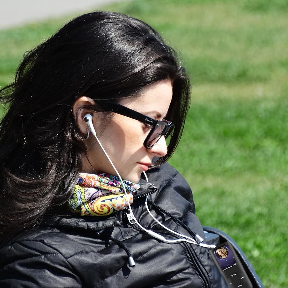 Compact and Portable MP3 / MP4 Player With Photo Viewer, E-Book Reader and Voice Recorder and FM Radio Video Movie Gift Headset. 