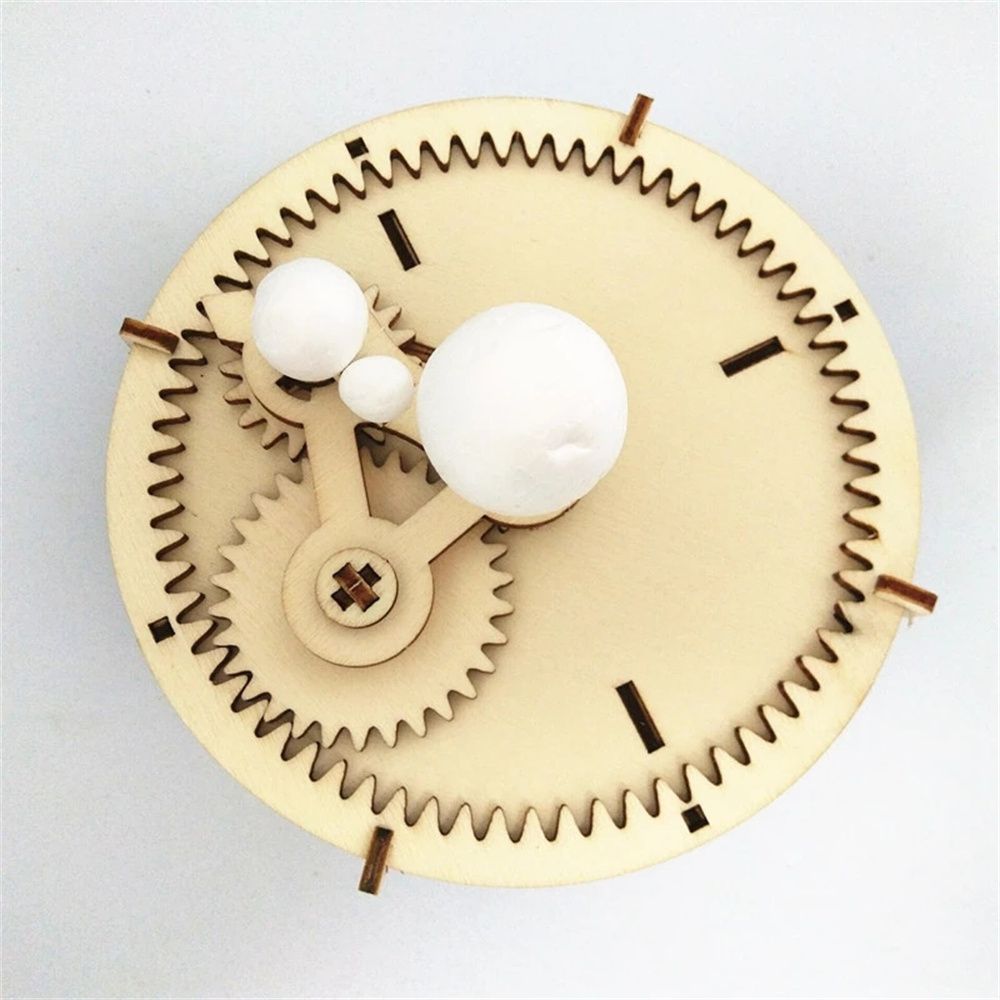Creative DIY Electronic Kit Early Learning Inventions Fans Laboratory Equipment Brain-training Science Educational Function Principle Toys Solar System Model Electric Solar System Toys Technology Making Toys Sun Earth Moon Planet. 