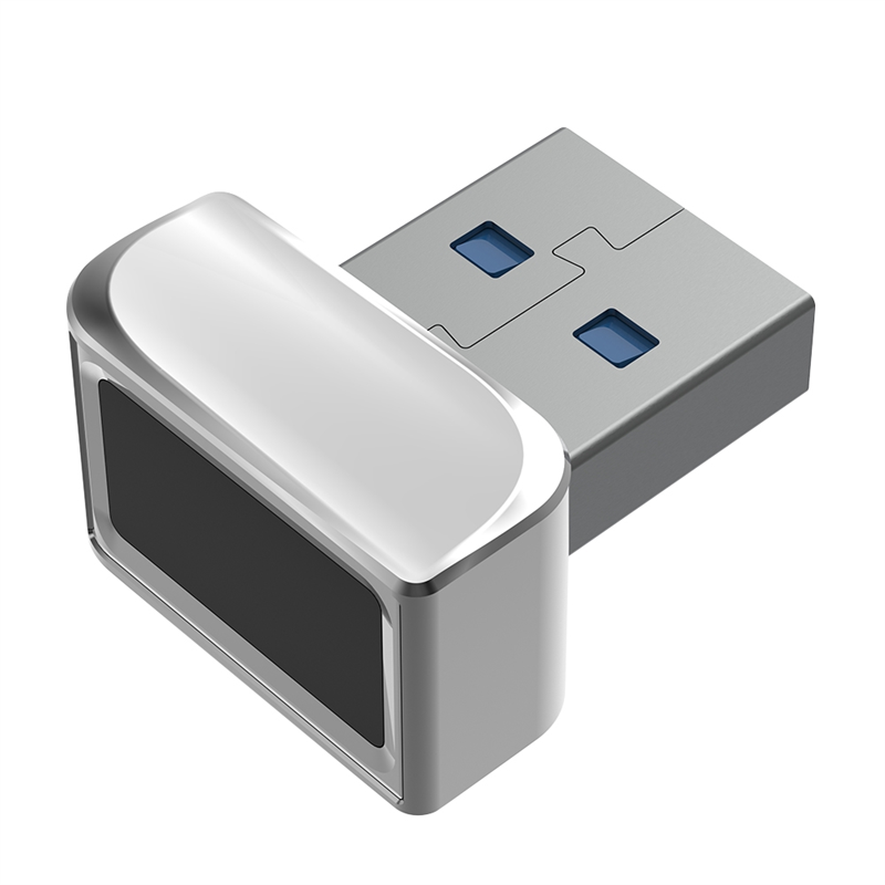 USB Fingerprint Reader Module for Windows 7 10 11 Hello Biometric Scanner Padlock for Laptops PC Fingerprint Unlock