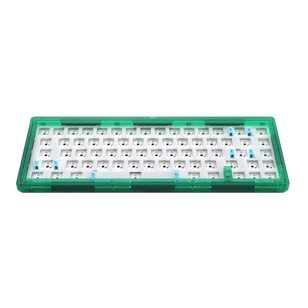GAS67 customized Mechanical keyboard kit hot-swappable Wired RGB Backlit Gasket Structure keyboard DIY Gaming Keyboard Kit. 