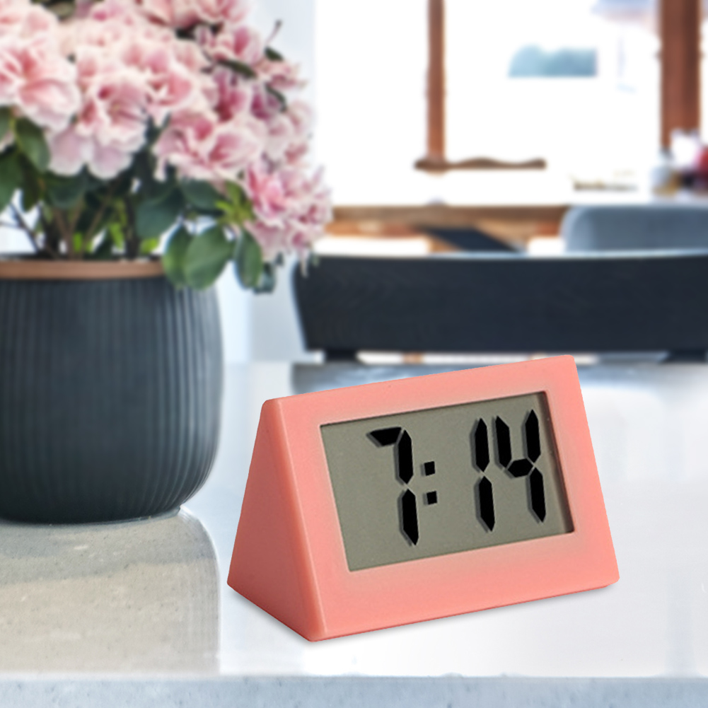 LCD Digital Electronic Alarm Clock Desktop Clocks Countdown Watch For Desktop Home Office Silent Desk Display Clock. 