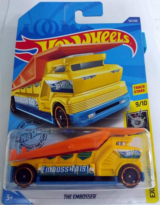 hot wheels the embosser