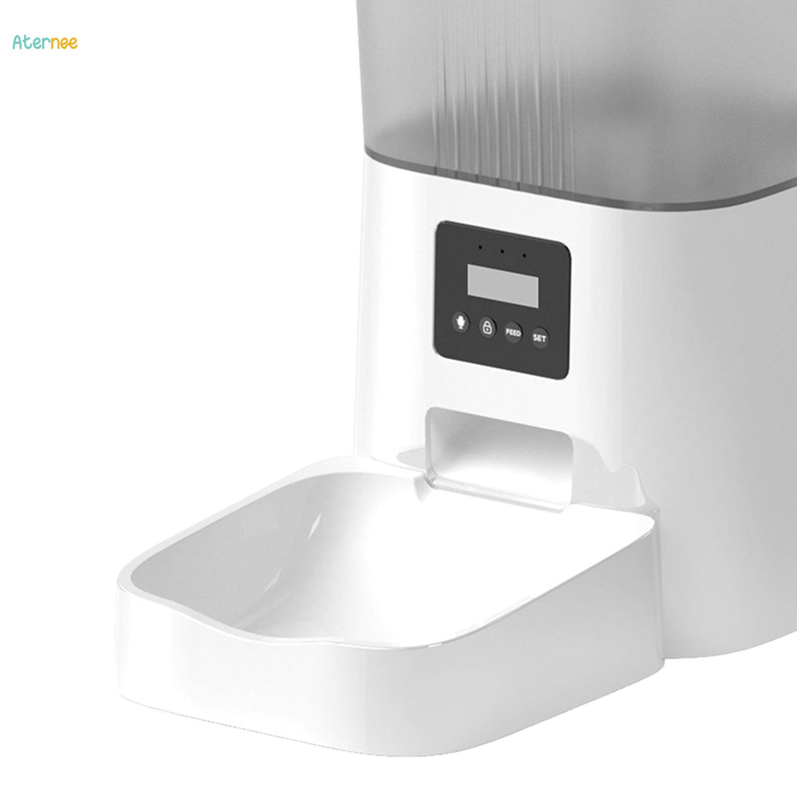 Smart Automatic Cat Feeder Easy Cleaning Clog App Control 4L Cat Food Dispenser Automatic Dog. 
